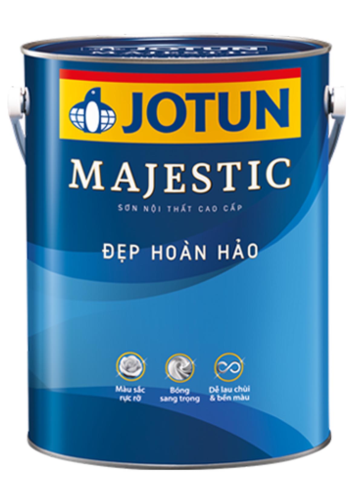 SƠN BÓNG NỘI THẤT CAO CẤP Majestic - Đẹp Hoàn Hảo 5L