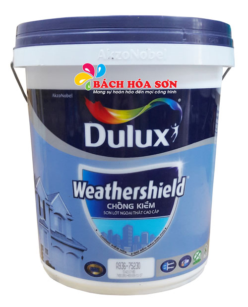 SƠN LÓT DULUX NGOẠI THẤT CHỐNG KIỀM 18L